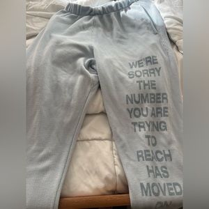 Boys lie sweatpants size L